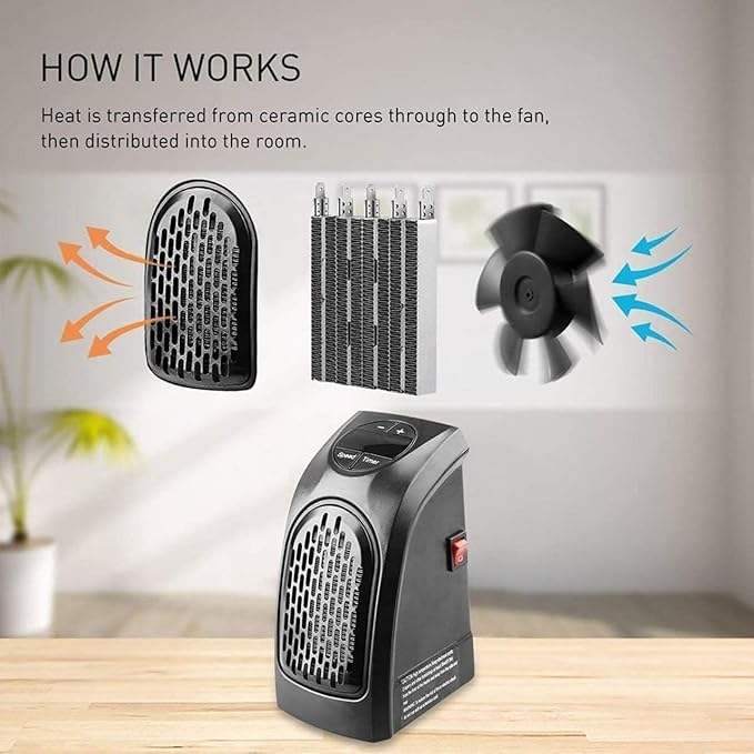 Portable Plug-in Electric Heater